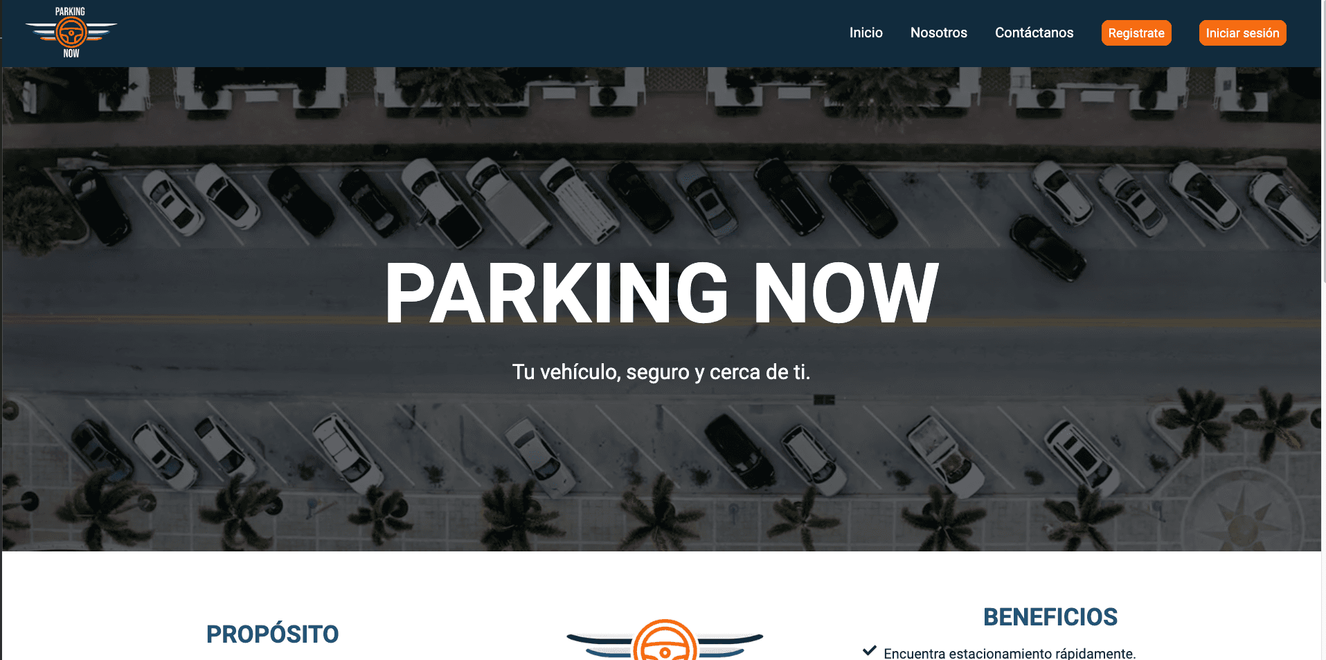 Parking now